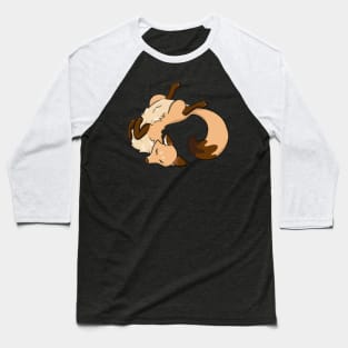 Sleeping Sunny the Fox Baseball T-Shirt